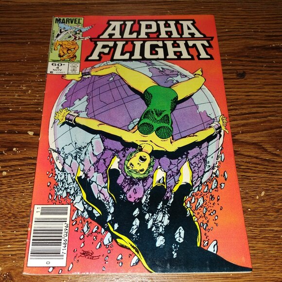 Alpha Flight #4 (Marvel Comics, 1983) Newsstand - Picture 1 of 3